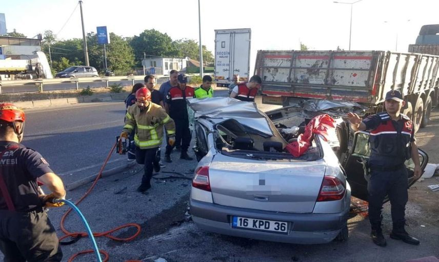 Bursa’da katliam gibi kaza: 4 kişi hayatını kaybetti, 2 kişi yaralandı