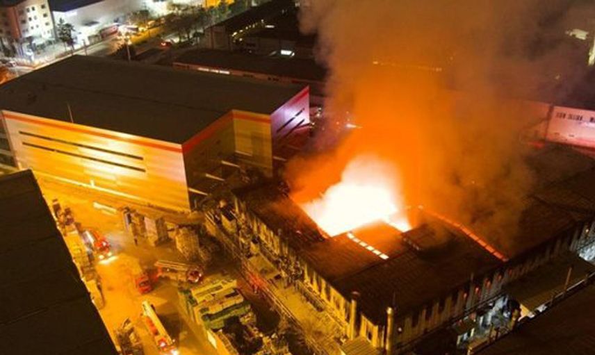 Bursa'da Kimyasal Fabrikada Yangın: Fabrika Kullanılamaz Hale Geldi!