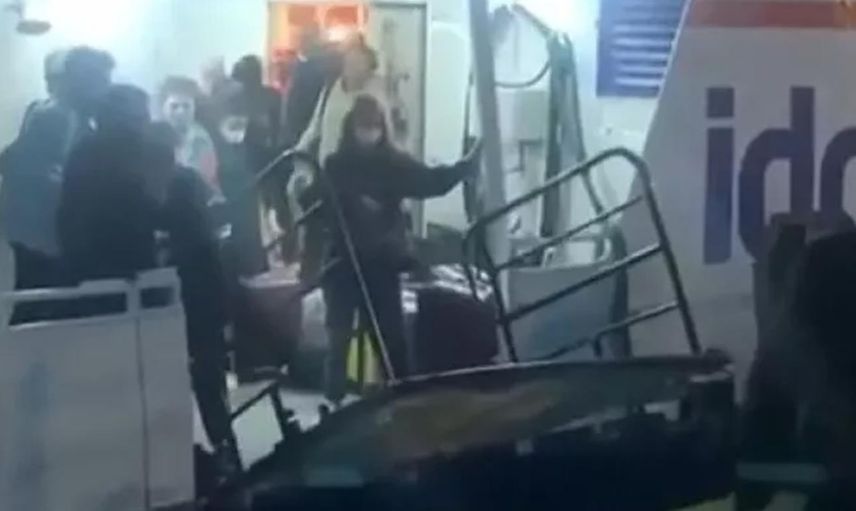Bursa'da korku dolu anlar! Dalgalar metrelerce yüksekliğe ulaştı!