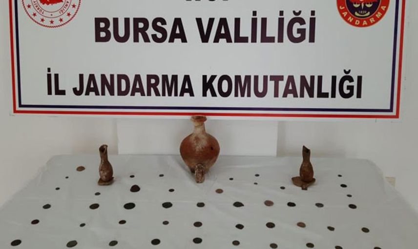 Bursa’da Roma Ve Bizans Dönemine Ait Tarihi Eserler Yakalandı