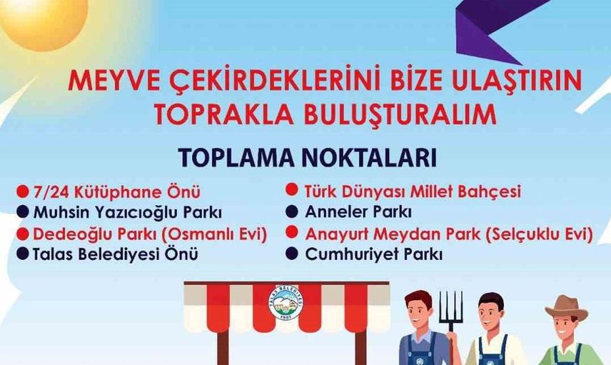Talas Belediyesi'nden çevre bilincini artırmaya yönelik yeni kampanya