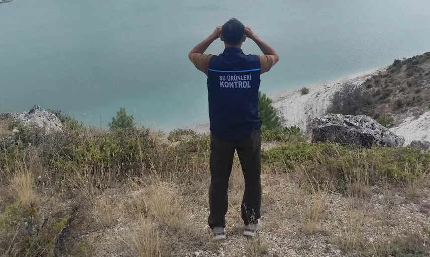 Su ürünleri avcılığında denetim: Çavdarhisar Barajı’nda alınan önlemler