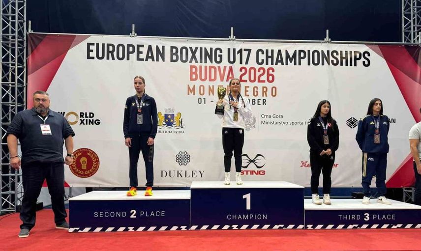 Bursa’nın gururu Sudem Temuçin, Karadağ'dan bronz madalya ile döndü