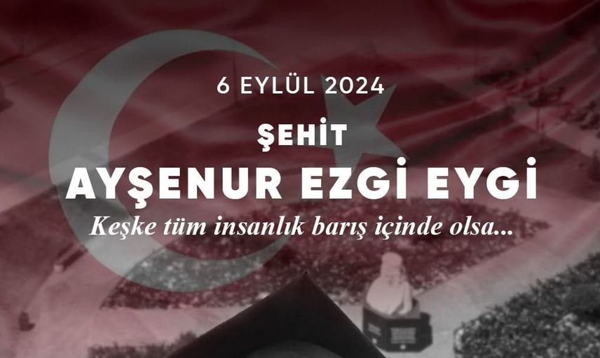 Didim'in barış simgesi Ayşenur Ezgi Eygi unutulmadı