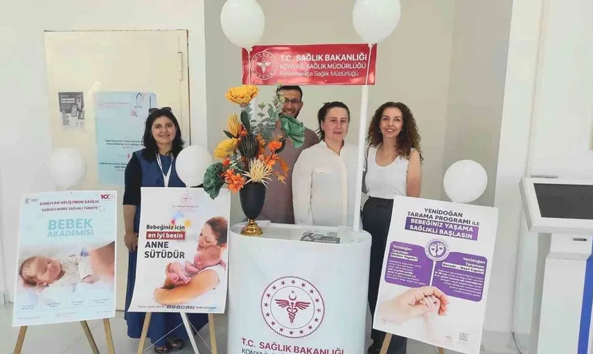 Karapınar'da sağlıklı nesiller için farkındalık etkinliği