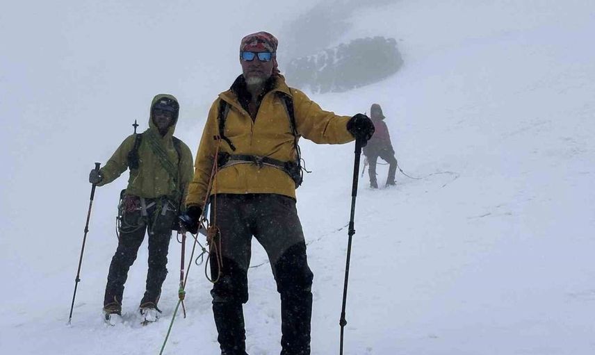 Vanlı dağcılar iki günde iki büyük zirveye imza attı