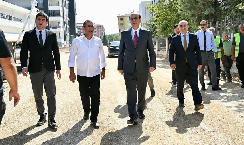 Yeşilyurt’ta ulaşım standartlarını yükselten asfalt seferberliği devam ediyor