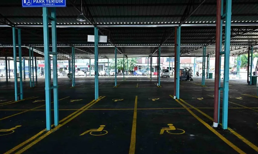 Manisa'da 500 araç kapasiteli otopark hizmete girdi