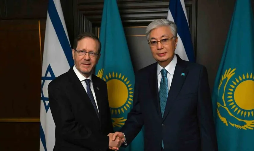 Kazakistan ve İsrail liderleri Bakü'de önemli bir görüşme gerçekleştirdi