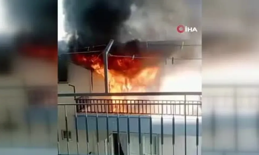 Bir genç kahramanlık gösterdi: Antalya'da yangın sırasında kediyi kurtardı