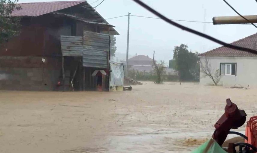 Sakarya'da sel felaketi mahallesi sular altında bıraktı: 60 bin kanatlı hayvan yok oldu