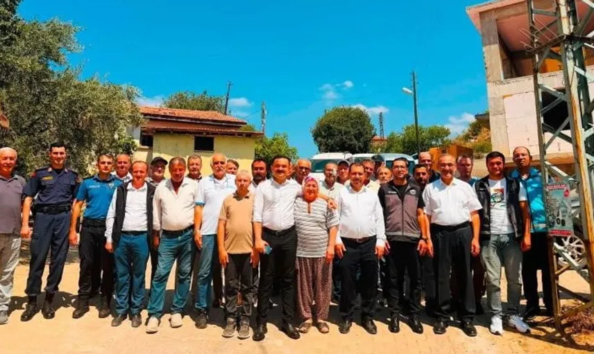 Kaymakam Onur Titiz, köy ziyaretlerinde vatandaşların taleplerini dinledi