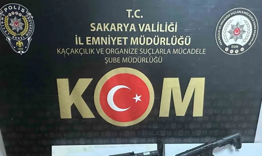 Sakarya'da silah kaçakçılığına darbe: İki kişi gözaltına alındı
