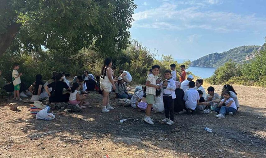 Fethiye'de çocuklar da var: 39 düzensiz göçmen yakalandı