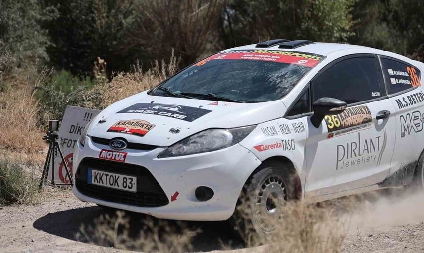 Kapadokya Rallisi'nde adrenalin dolu yarışlar sürüyor