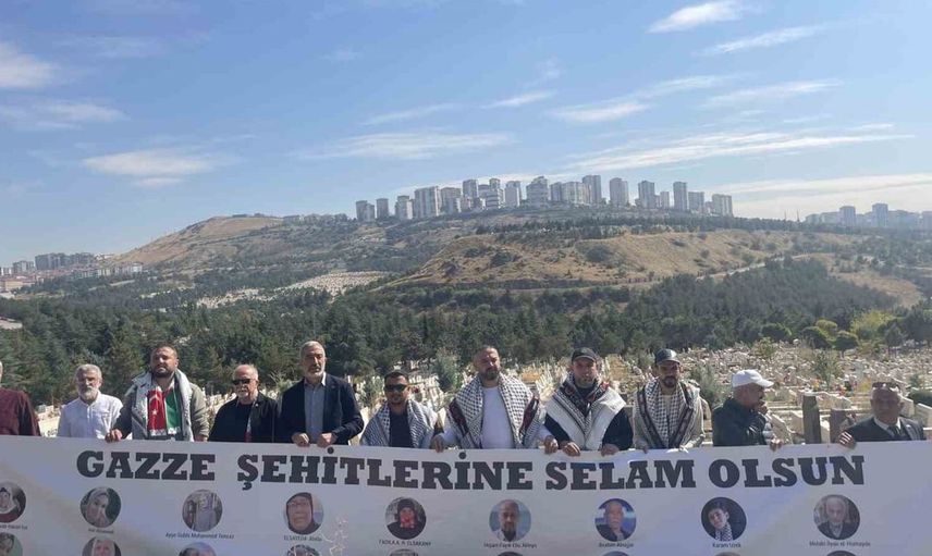 Ankara'da Gazze şehitleri için anma töreni düzenlendi