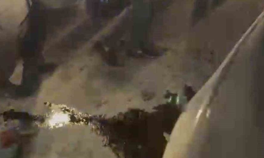 Batman'da refüje çıkan otomobil kazasında bir kişi yaralandı
