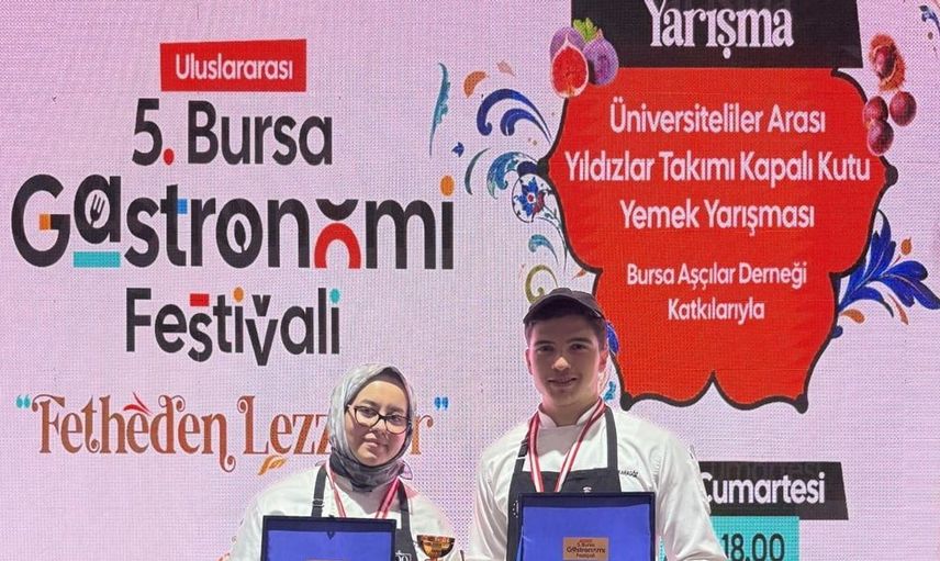 BŞEÜ aşçılık öğrencileri uluslararası gastronomi festivali başarıyla sonuçlandı
