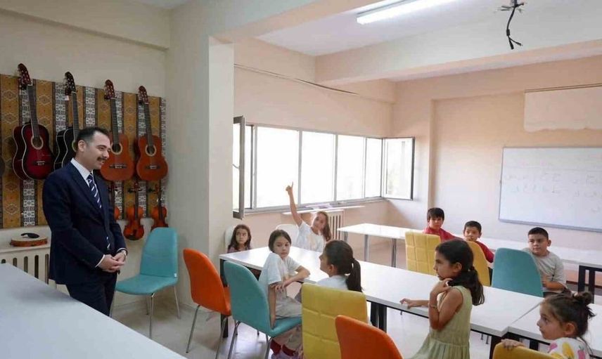 Kaymakam hökelekli, yaz kur’an kursu öğrencileriyle buluştu