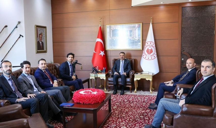 Vali Hacıbektaşoğlu, BAKKA ve OECD temsilcilerini ağırladı