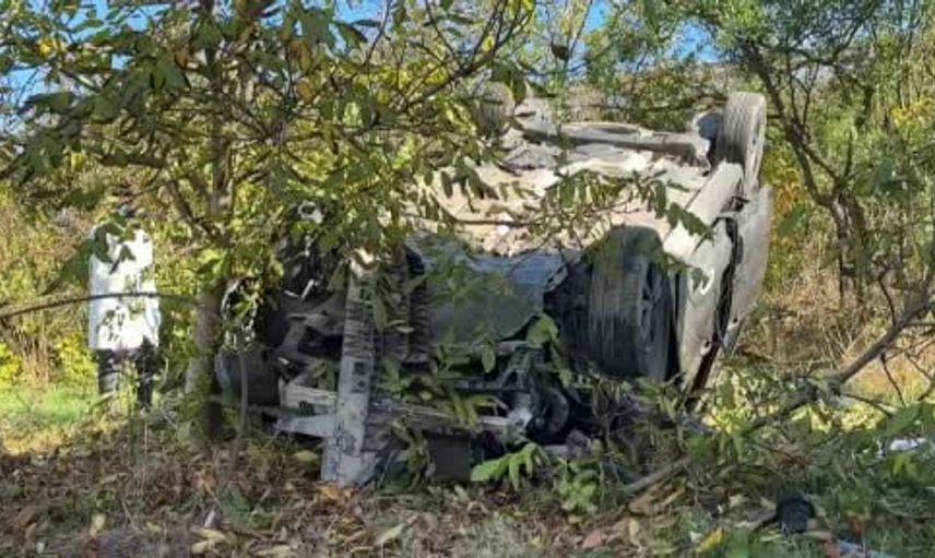 Karabük’te kamyonet kaza yaptı: 1 ölü, 1 yaralı