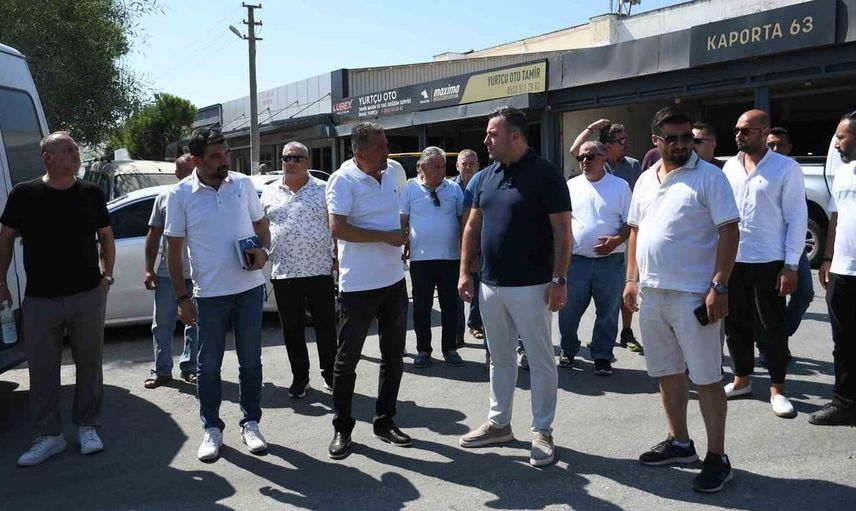 Kuşadası sanayi esnafının sorunları masaya yatırıldı
