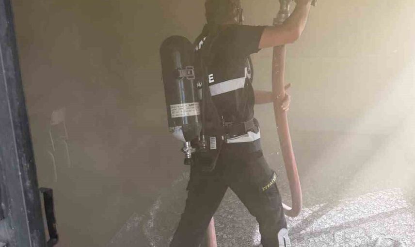 Van'da Kur'an kursunda yangın