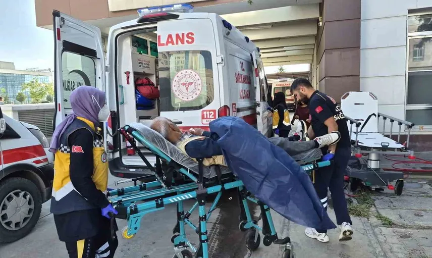 Adıyaman'da yaya otomobilin çarpması sonucu yaralandı
