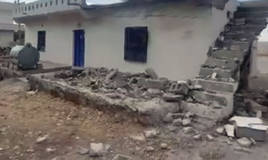 Şanlıurfa'da deprem hasar bıraktı: Hilvan'da bir ev kullanılamaz hale geldi
