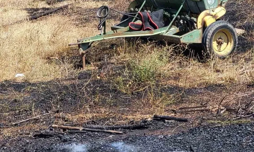 Yozgat'ta çıkan ot yangını hızlıca kontrol altına alındı