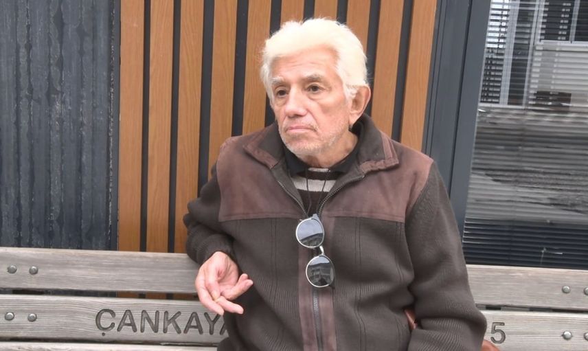 73 yaşındaki emekli öğretmen, ailevi sorunlar nedeniyle evlerinden uzak kaldı