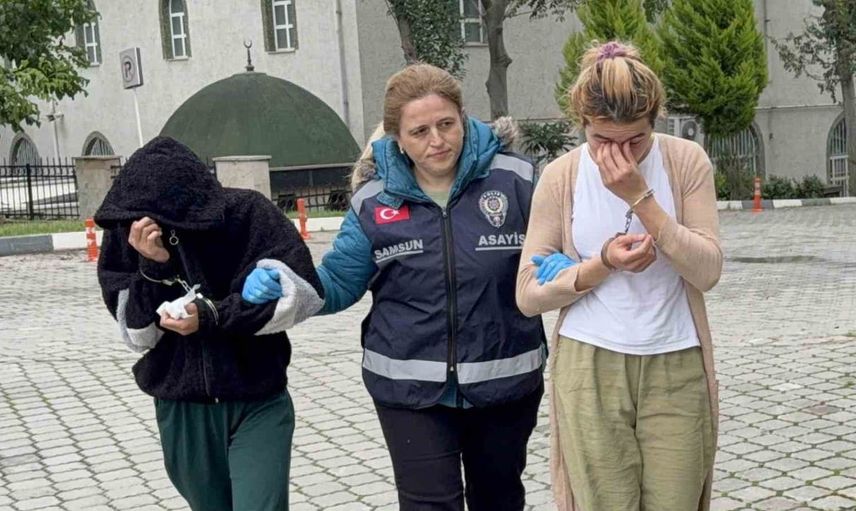 Samsun'da 100 bin liralık ziynet eşyası hırsızlığı: İki kadın tutuklandı