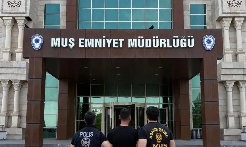 Muş'ta 10 yıl hapis cezası olan hükümlü yakalandı