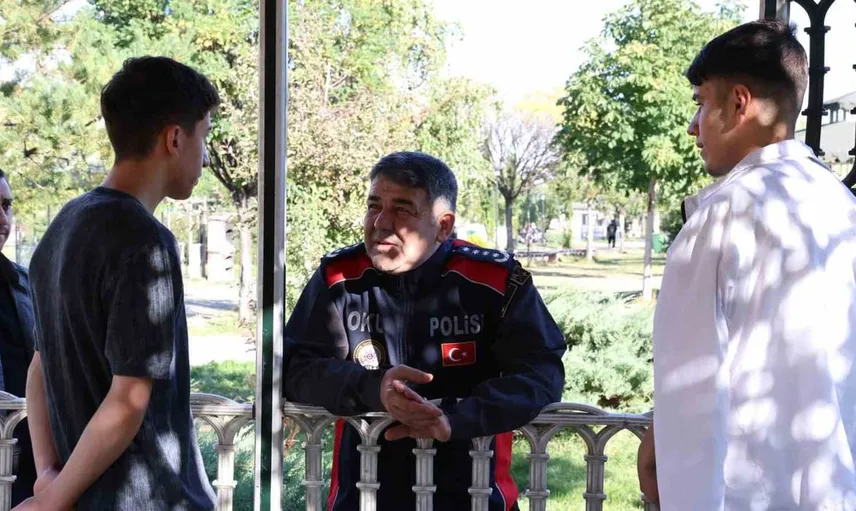 Erzurum'da okul çevrelerinde güvenlik önlemleri artırıldı