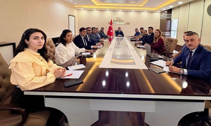 Patnos'ta eğitim güvenliğine dair önemli buluşma: tedbirler masaya yatırıldı