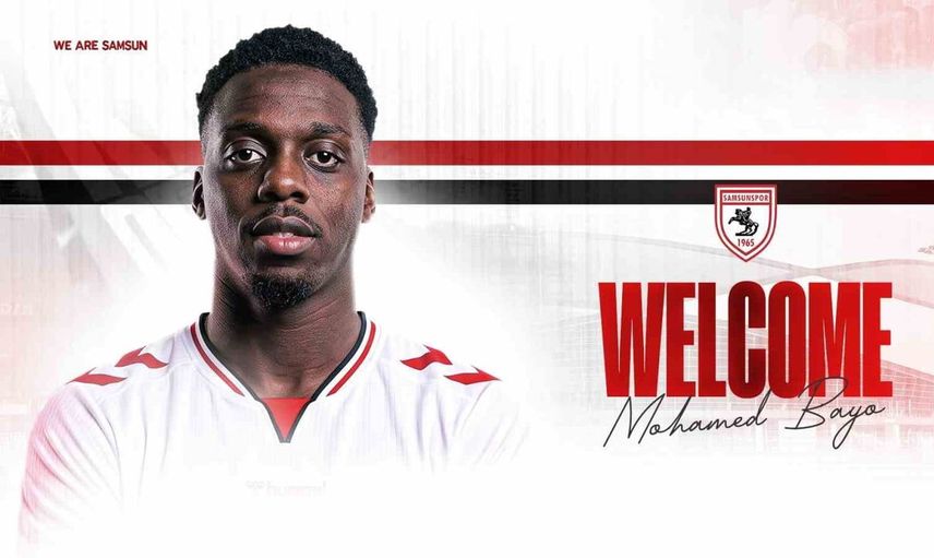 Samsunspor, Mohamed Bayo ile sözleşme imzaladı