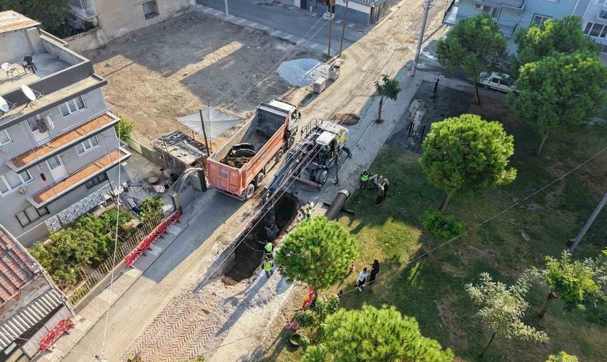 Manisa’da 40 yıllık su baskını sorunu sona eriyor