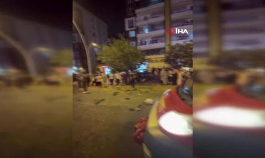 Diyarbakır'da trafik kazası: İki otomobil çarpıştı, 3 yaralı