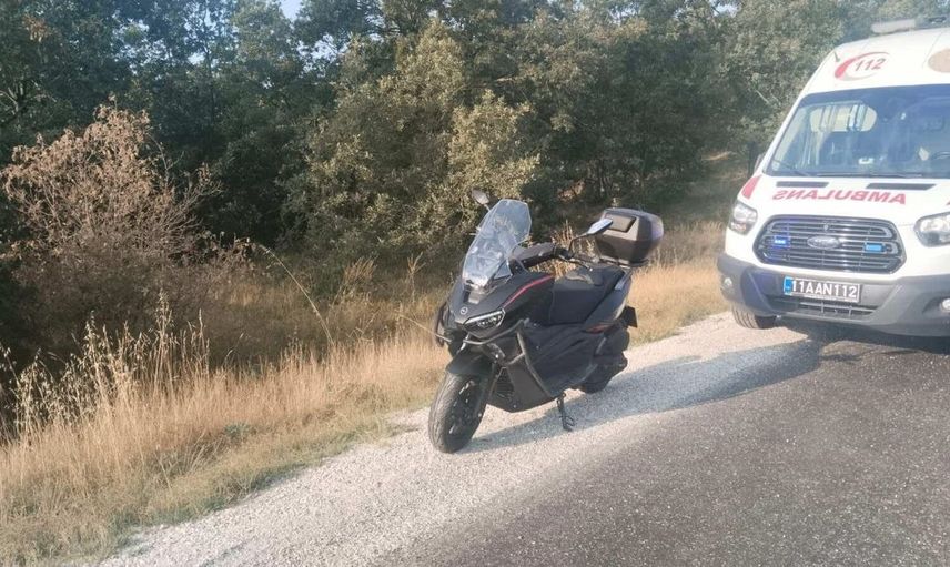 Bilecik'te motosiklet kazası sonrası yaralanan sürücünün durumu iyi