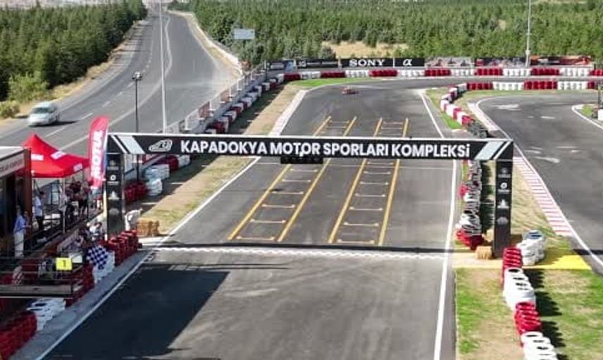 Kapadokya motor sporları kompleksi resmen açıldı: İlk yarış heyecanı başladı
