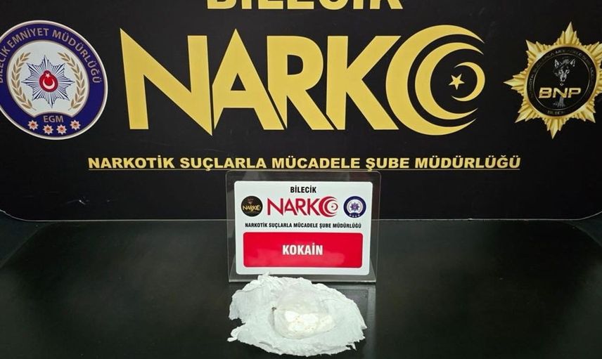 Bilecik'te uyuşturucu operasyonu: 1 kişi gözaltına alındı