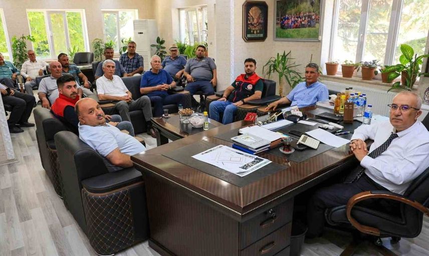 Çameli'nde 2026 hasat sezonu biçerdöver ve patoz ücretleri belirlendi