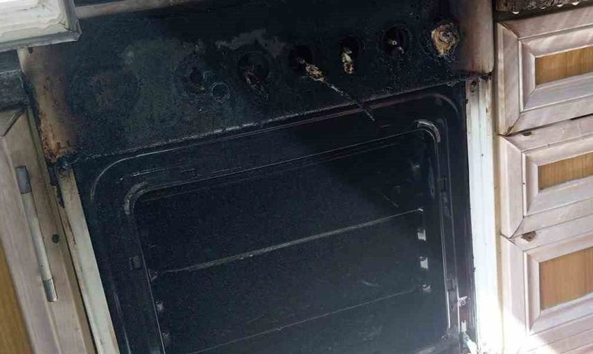 Zonguldak’ta elektrik prizinden çıkan yangın paniğe yol açtı