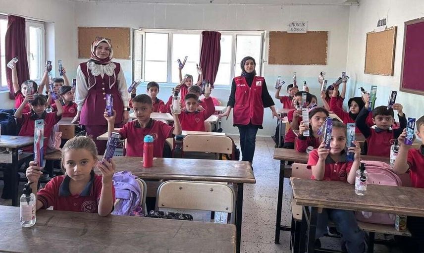 Şırnak'taki öğrenciler için hijyen seti dağıtımı gerçekleştirildi