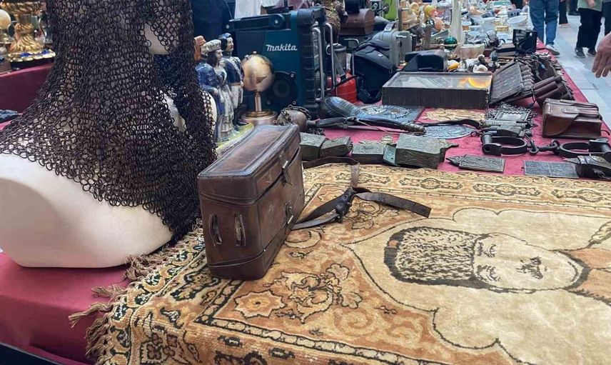 Antika günleri etkinliğiyle geçmişe yolculuk: 130 yıllık Osmanlı sancağı sergilendi
