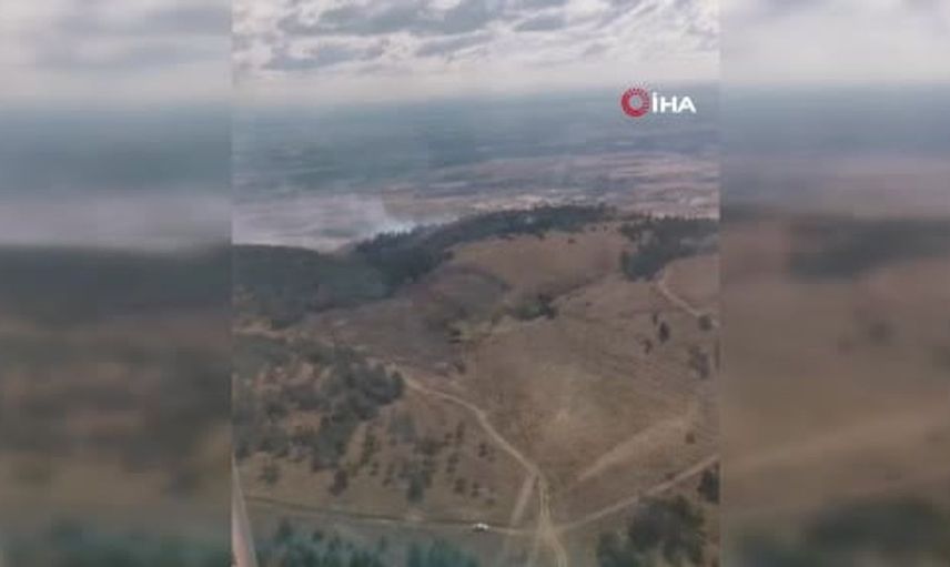 Eskişehir'de meydana gelen orman yangını bitti: Ekipler yangını kontrol altına aldı