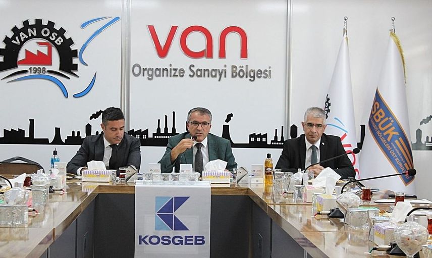 Van OSB başkanından KOSGEB desteklerine davet: girişimciler için fırsatlar artıyor