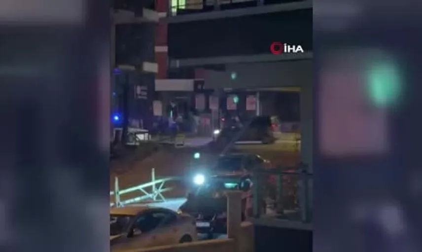 Ankara'da iki aile arasında çıkan kavga kameraya yansıdı