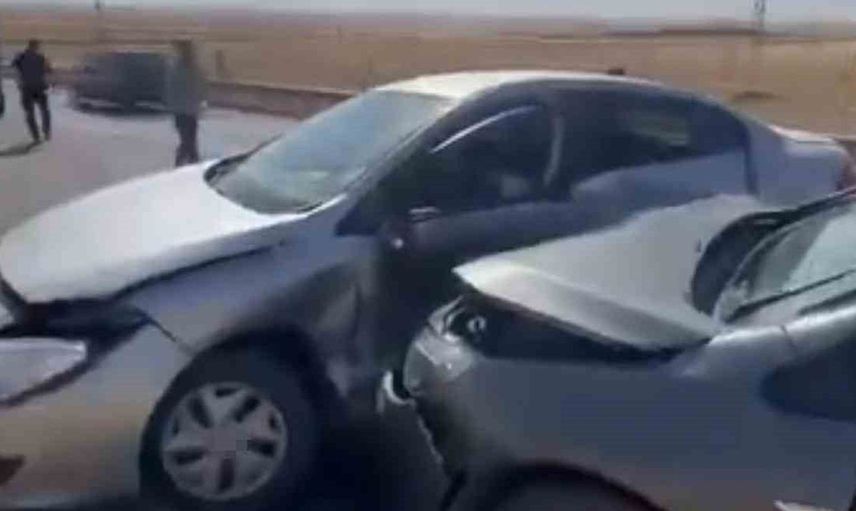 Diyarbakır’da iki otomobil çarpıştı: 2 yaralı