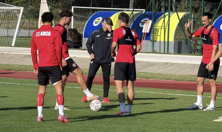 Çorum FK, Topuk Yaylası'nda sezon hazırlıklarını sürdürüyor